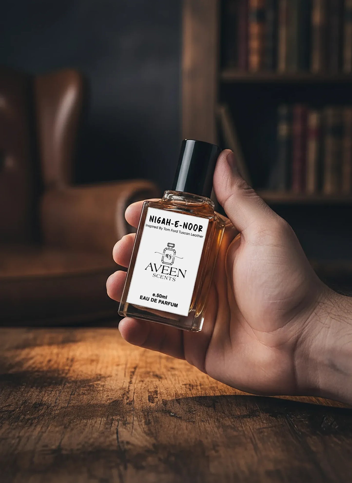 Nigha-e-Noor – Inspired by Tom Ford Tuscan Leather | Bold Leather Fragrance