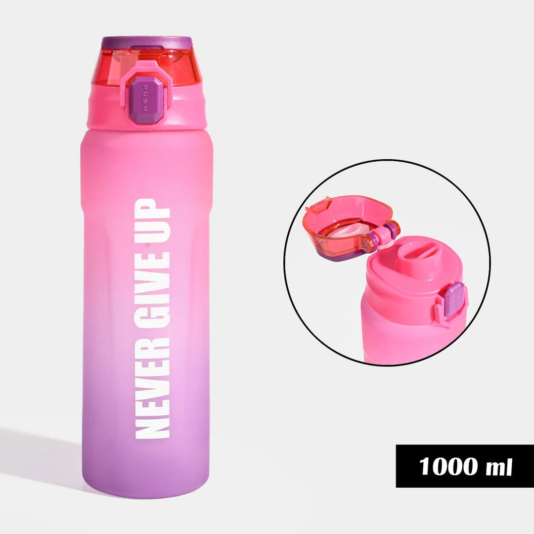 1000ml Motivational Water Bottle | Leak-Proof Sports Bottle