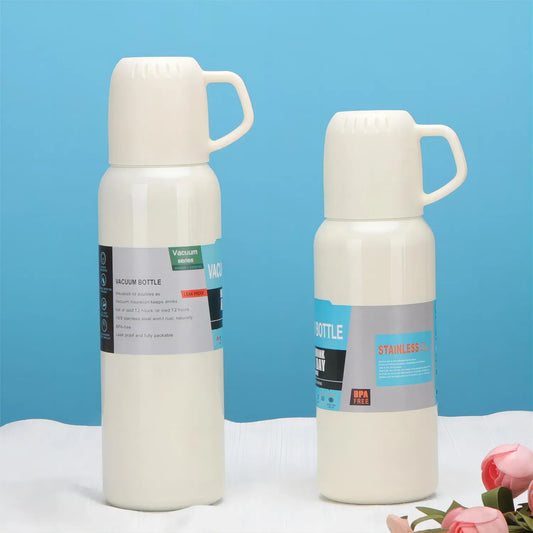 Stainless Steel Vacuum Bottle | Leak-Proof Insulated Thermos Bottle 648ML