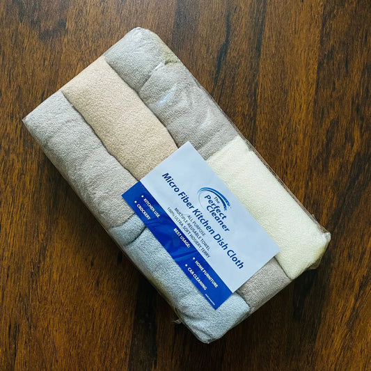 6Pcs Multipurpose Microfiber Car & Home Cleaning Cloth Pack