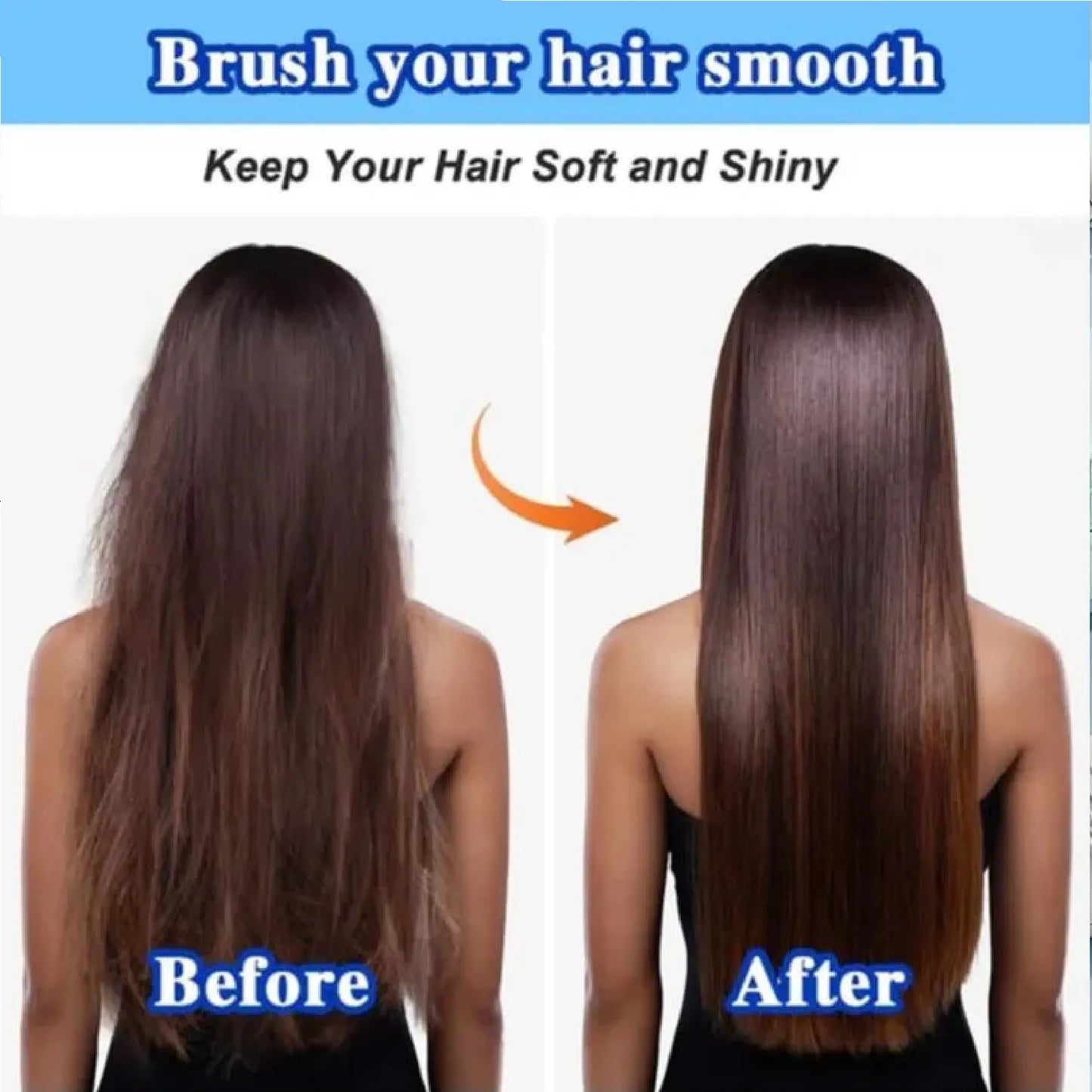 Self-Cleaning Hair Brush with Retractable Bristles