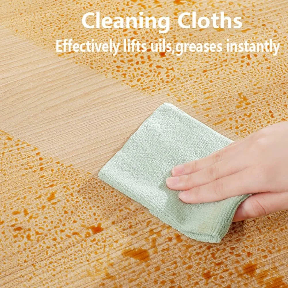 6Pcs Multipurpose Microfiber Car & Home Cleaning Cloth Pack