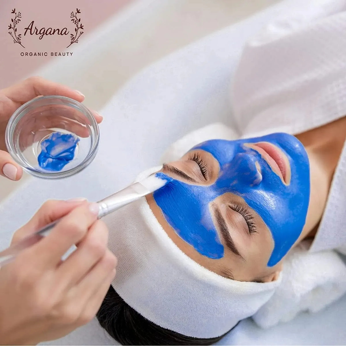 100% Original Moroccan Blue Nila Powder 50g | Natural Face Mask Powder for Skin Brightening & Glowing Skin Beauty Care