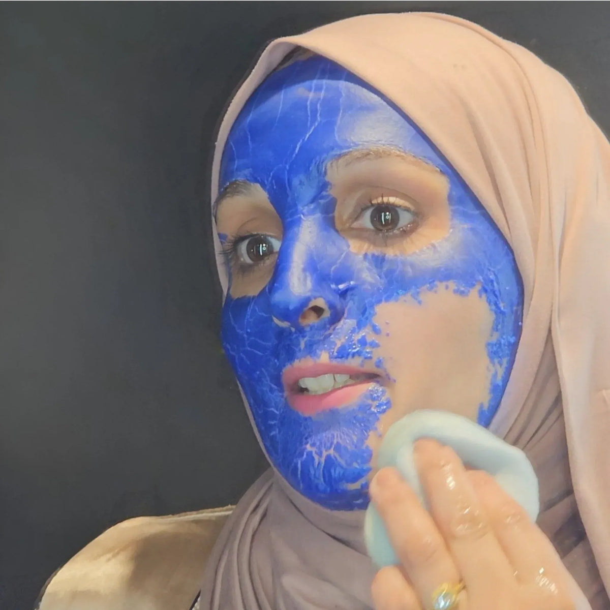 100% Original Moroccan Blue Nila Powder 50g | Natural Face Mask Powder for Skin Brightening & Glowing Skin Beauty Care