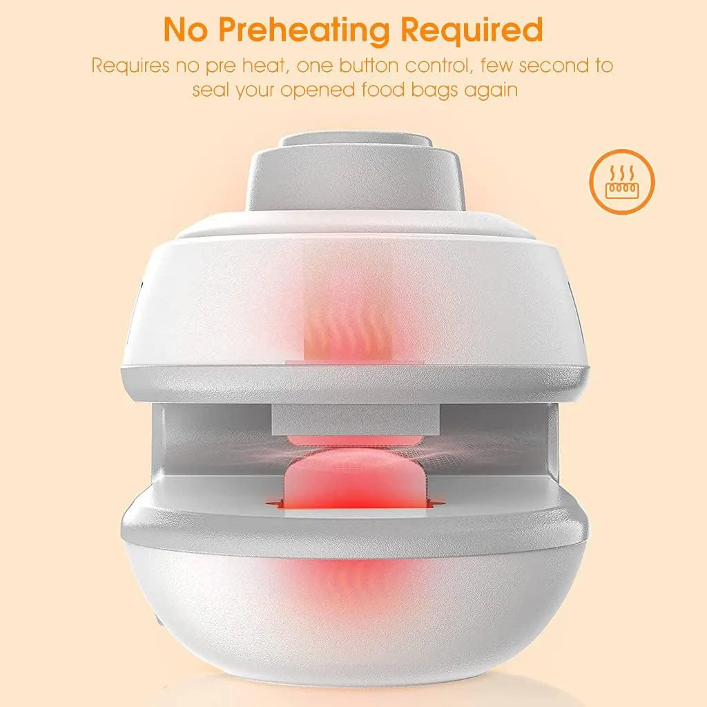 Portable Mini Bag Sealing Machine with USB Rechargeable Heat Sealer