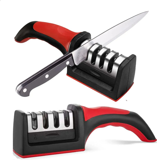3-in-1 Professional Kitchen Knife & Scissor Sharpener