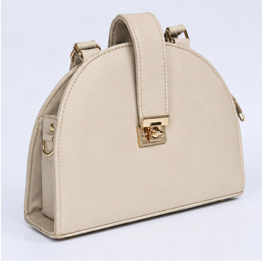 Luna Dome Satchel Bag – Premium Structured Crossbody Handbag