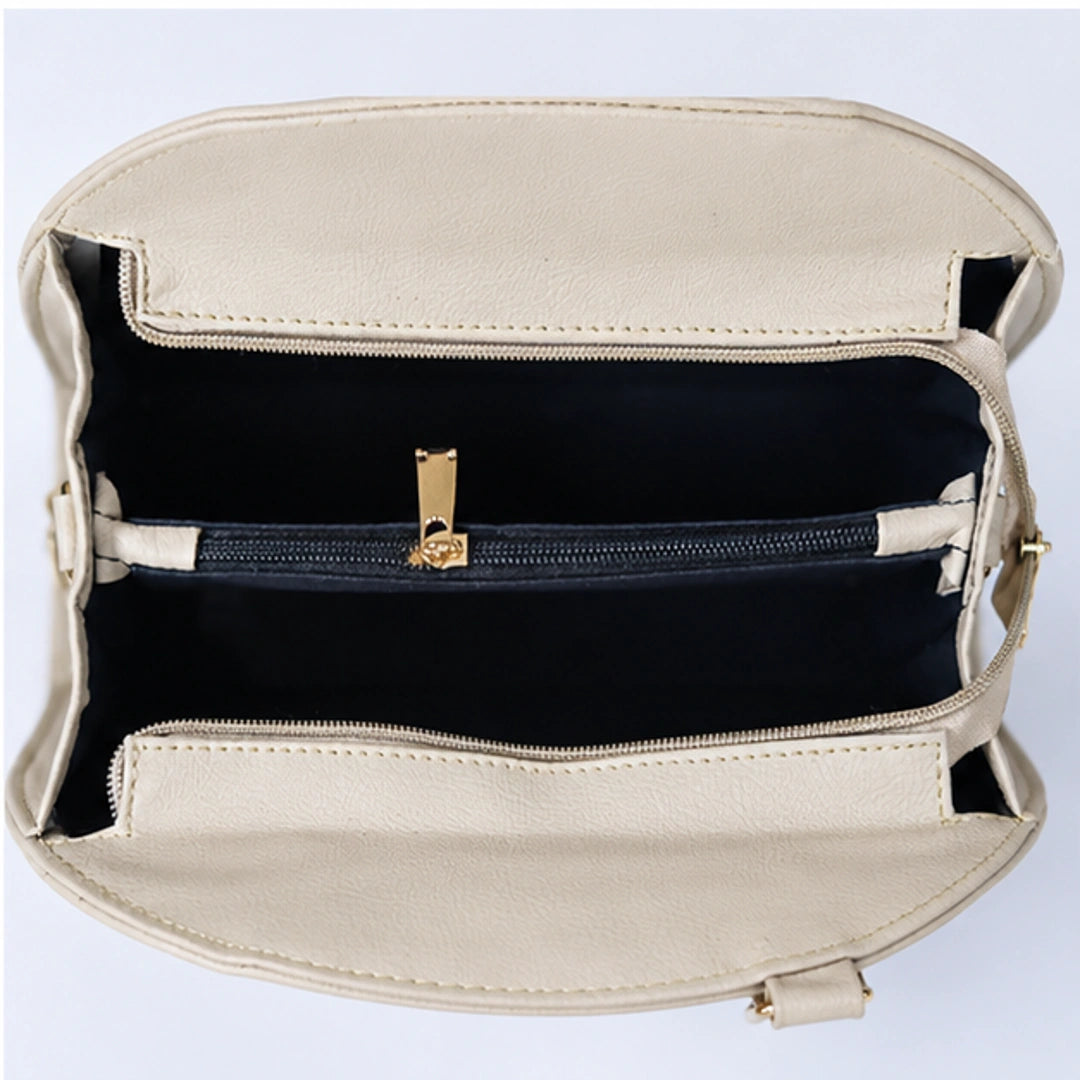 Luna Dome Satchel Bag – Premium Structured Crossbody Handbag